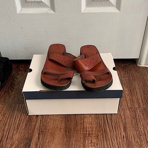 Brown sandals